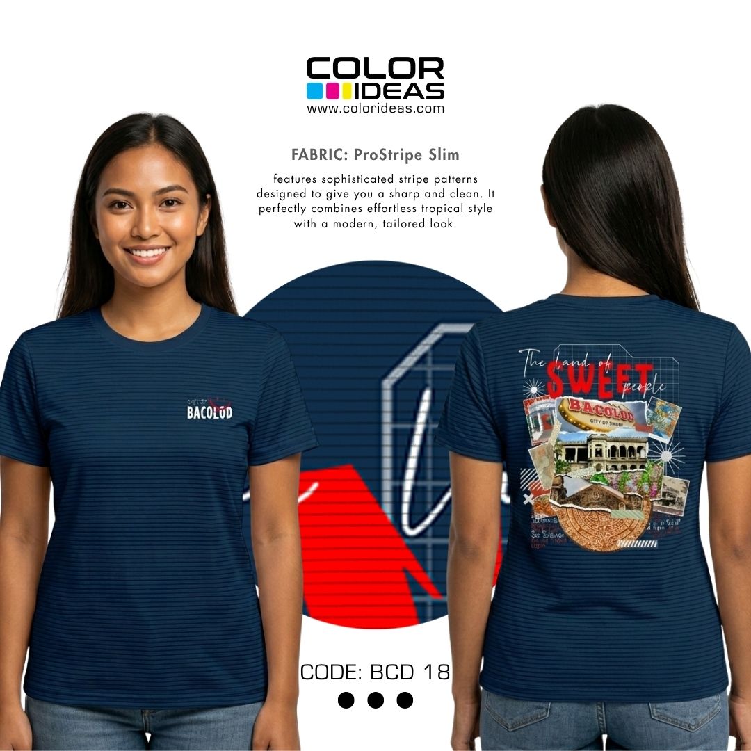 Bacolod 18 - COLOR IDEAS Souvenir Shirt