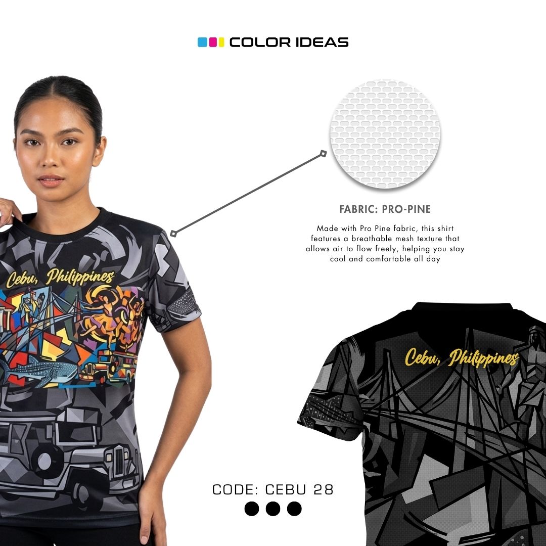 Cebu 28 - COLOR IDEAS Souvenir Shirt