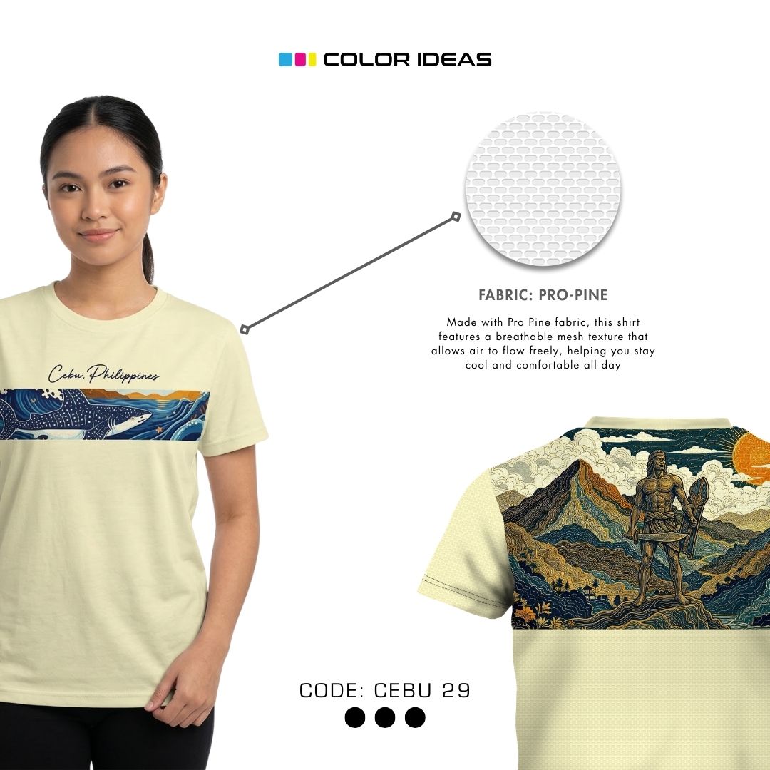 Cebu 29 - COLOR IDEAS Souvenir Shirt