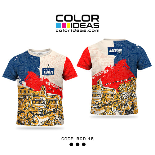 Bacolod 15 - COLOR IDEAS Souvenir Shirt