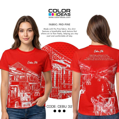 Cebu 32 - COLOR IDEAS Souvenir Shirt
