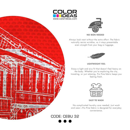 Cebu 32 - COLOR IDEAS Souvenir Shirt