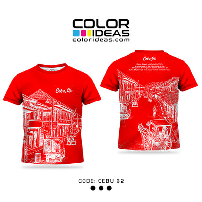 Cebu 32 - COLOR IDEAS Souvenir Shirt