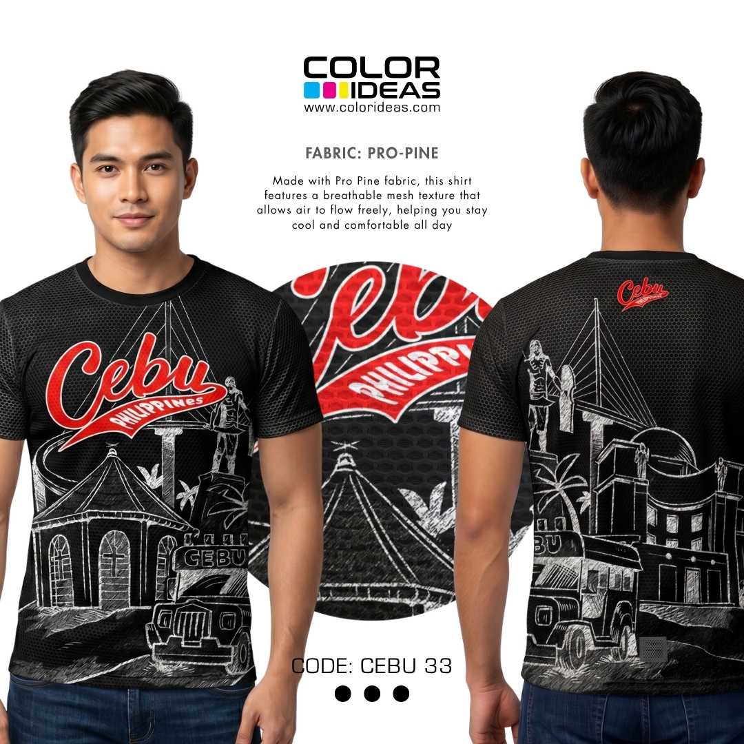 Cebu 33 - COLOR IDEAS Souvenir Shirt