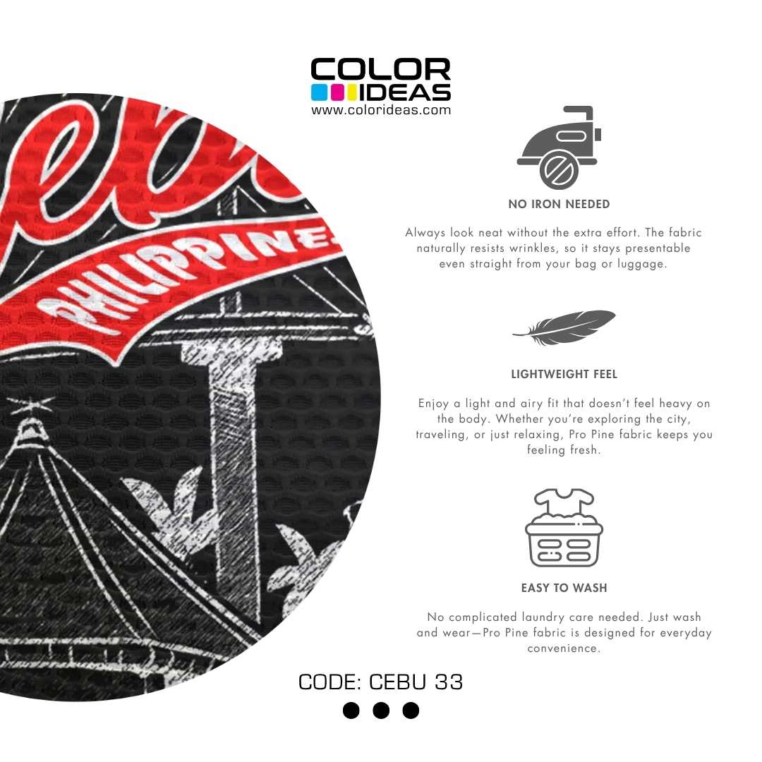 Cebu 33 - COLOR IDEAS Souvenir Shirt