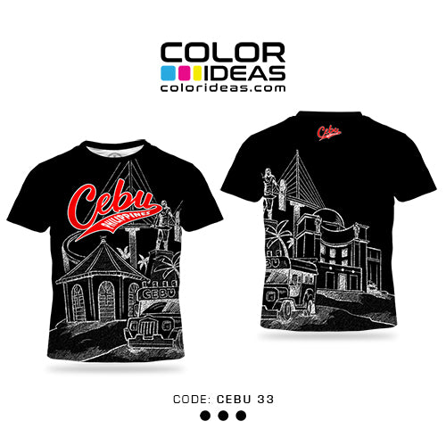 Cebu 33 - COLOR IDEAS Souvenir Shirt