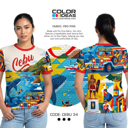 Cebu 34 - COLOR IDEAS Souvenir Shirt