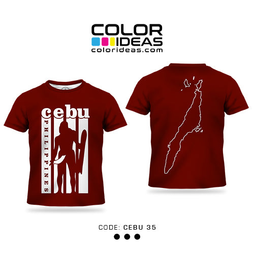 Cebu 35 - COLOR IDEAS Souvenir Shirt