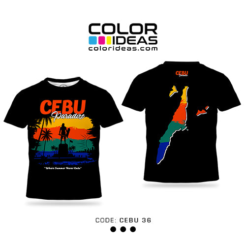 Cebu 36 - COLOR IDEAS Souvenir Shirt