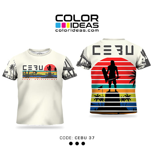 Cebu 37 - COLOR IDEAS Souvenir Shirt