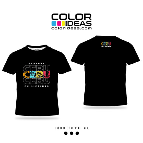 Cebu 38 - COLOR IDEAS Souvenir Shirt