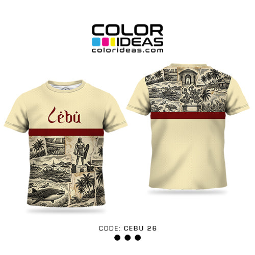 Cebu 26 - COLOR IDEAS Souvenir Shirt
