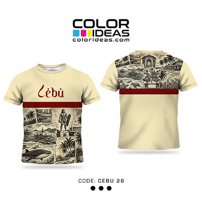 Cebu 26 - COLOR IDEAS Souvenir Shirt