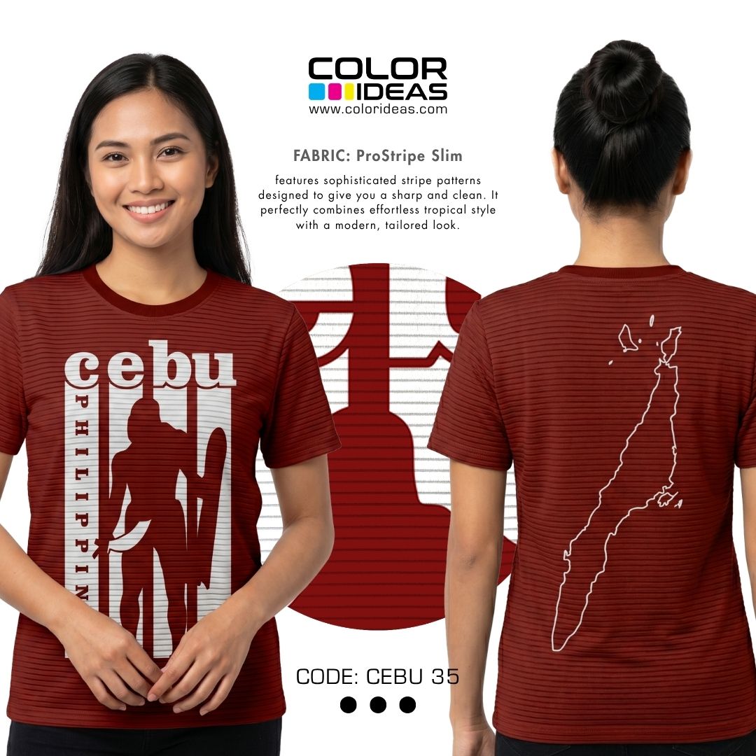 Cebu 35 - COLOR IDEAS Souvenir Shirt