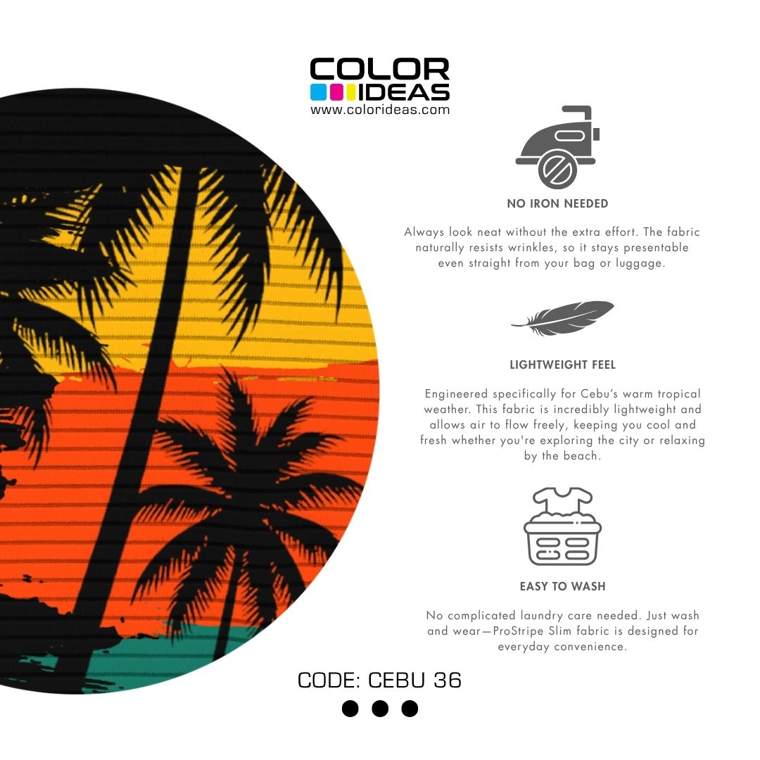 Cebu 36 - COLOR IDEAS Souvenir Shirt