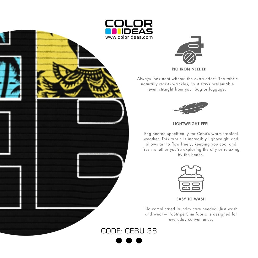 Cebu 38 - COLOR IDEAS Souvenir Shirt
